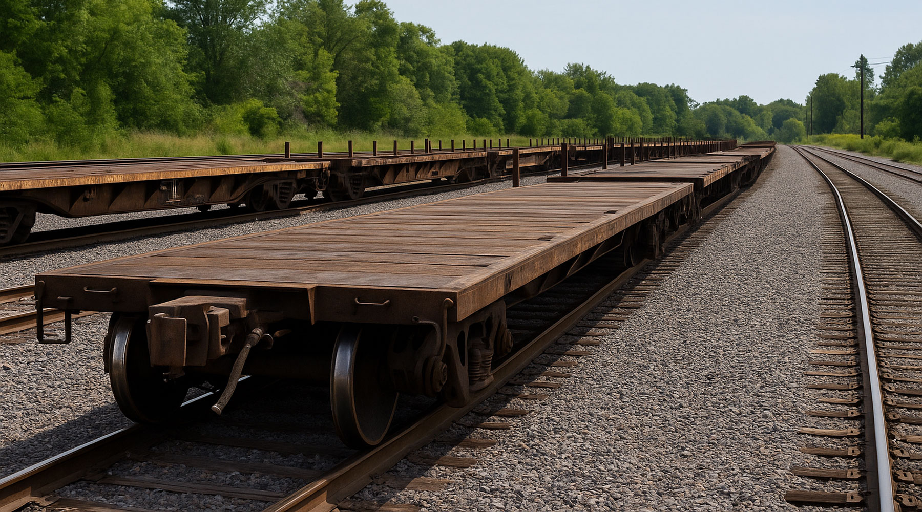Flatcar Railcar Storage