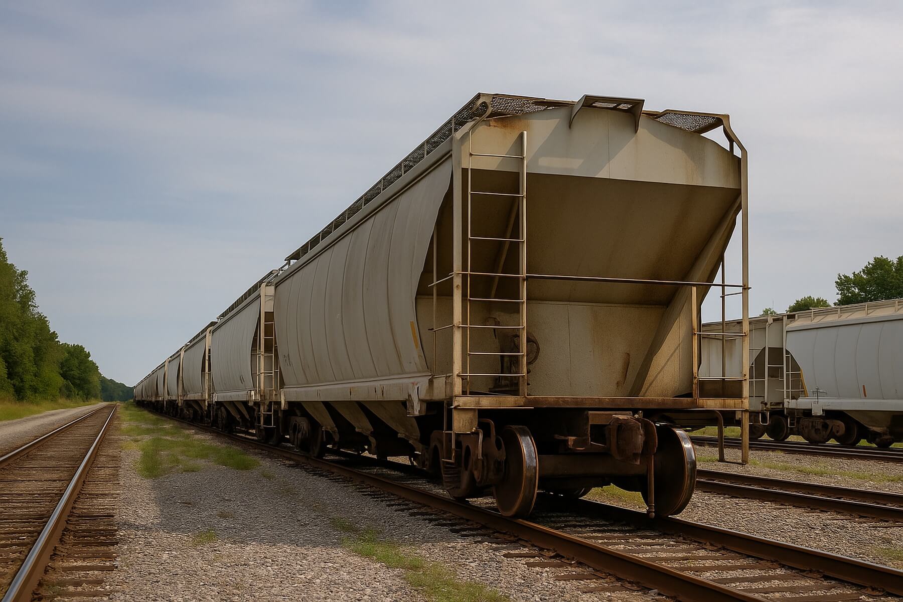 Hopper Railcar Storage