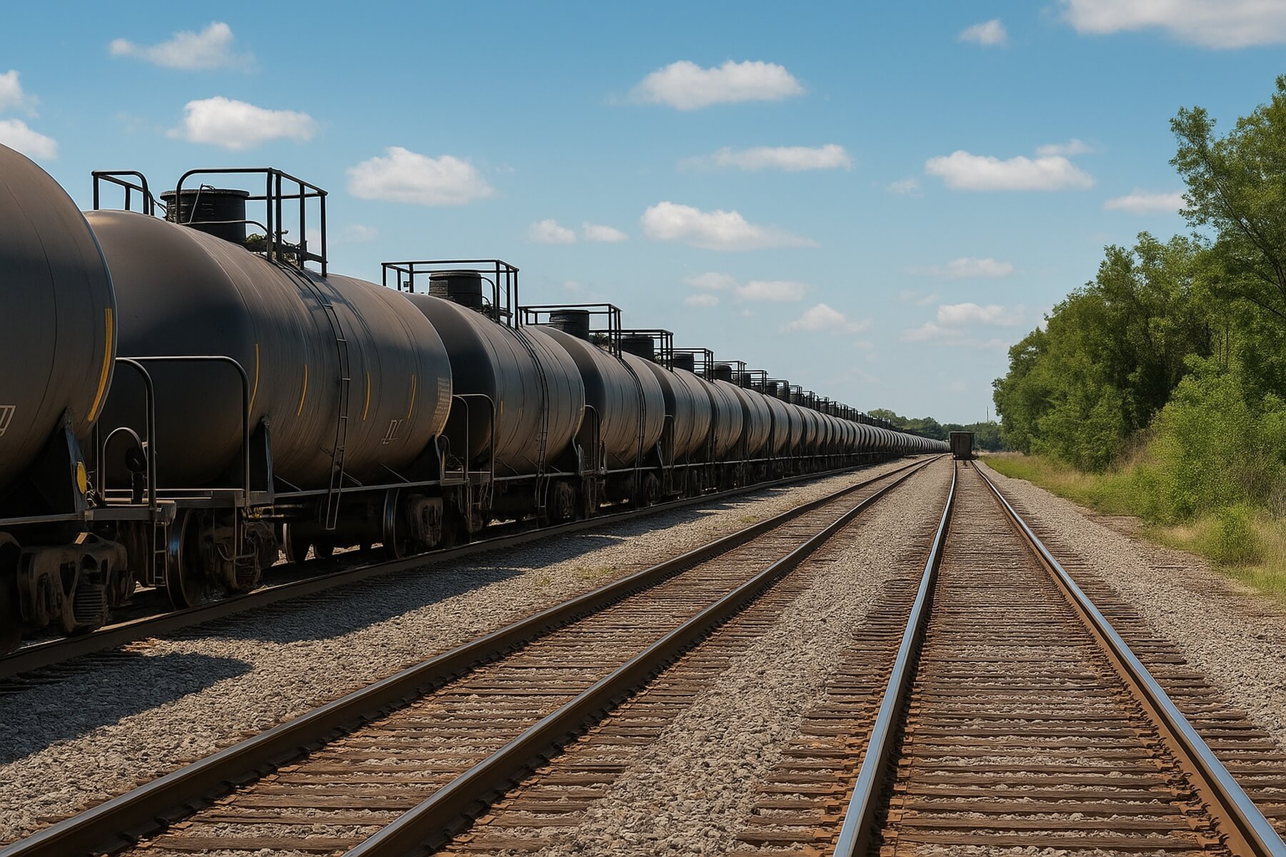 Unit Train Railcar Storage - Viper Rail Car Storage